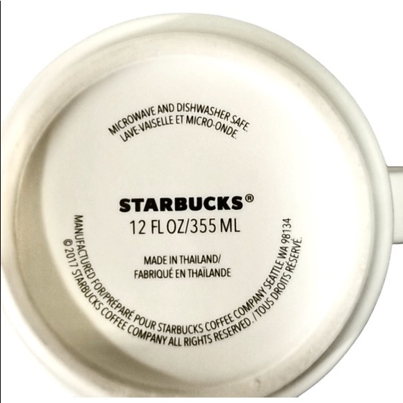 Starbucks 2017 Holiday Christmas Trees Mug - Picture 5 of 5